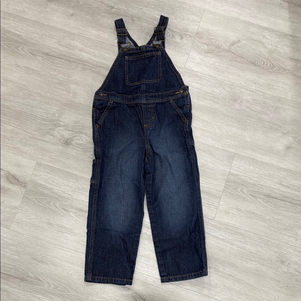 Wrangler Kids Denim Overalls - Dark Blue